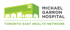 Logo of Michael garron hospital